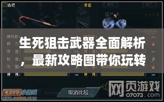 生死狙擊武器全面解析，最新攻略圖帶你玩轉武器選擇！