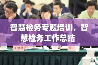 智慧檢務(wù)專題培訓(xùn)，智慧檢務(wù)工作總結(jié) 