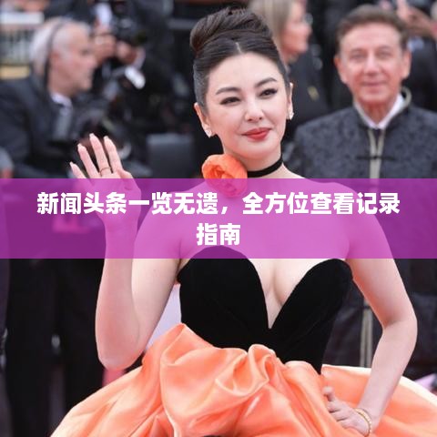 新聞?lì)^條一覽無遺，全方位查看記錄指南