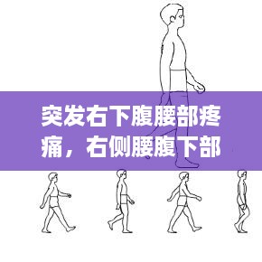 突發(fā)右下腹腰部疼痛，右側(cè)腰腹下部突然疼 