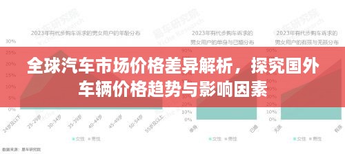全球汽車市場價格差異解析，探究國外車輛價格趨勢與影響因素